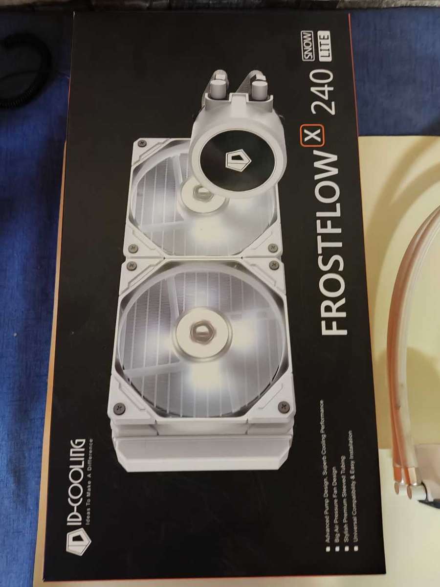 ID-Cooling Frost Flow 240mm AIO CPU Watercooler**Boxed**Intel and AMD Bracket included