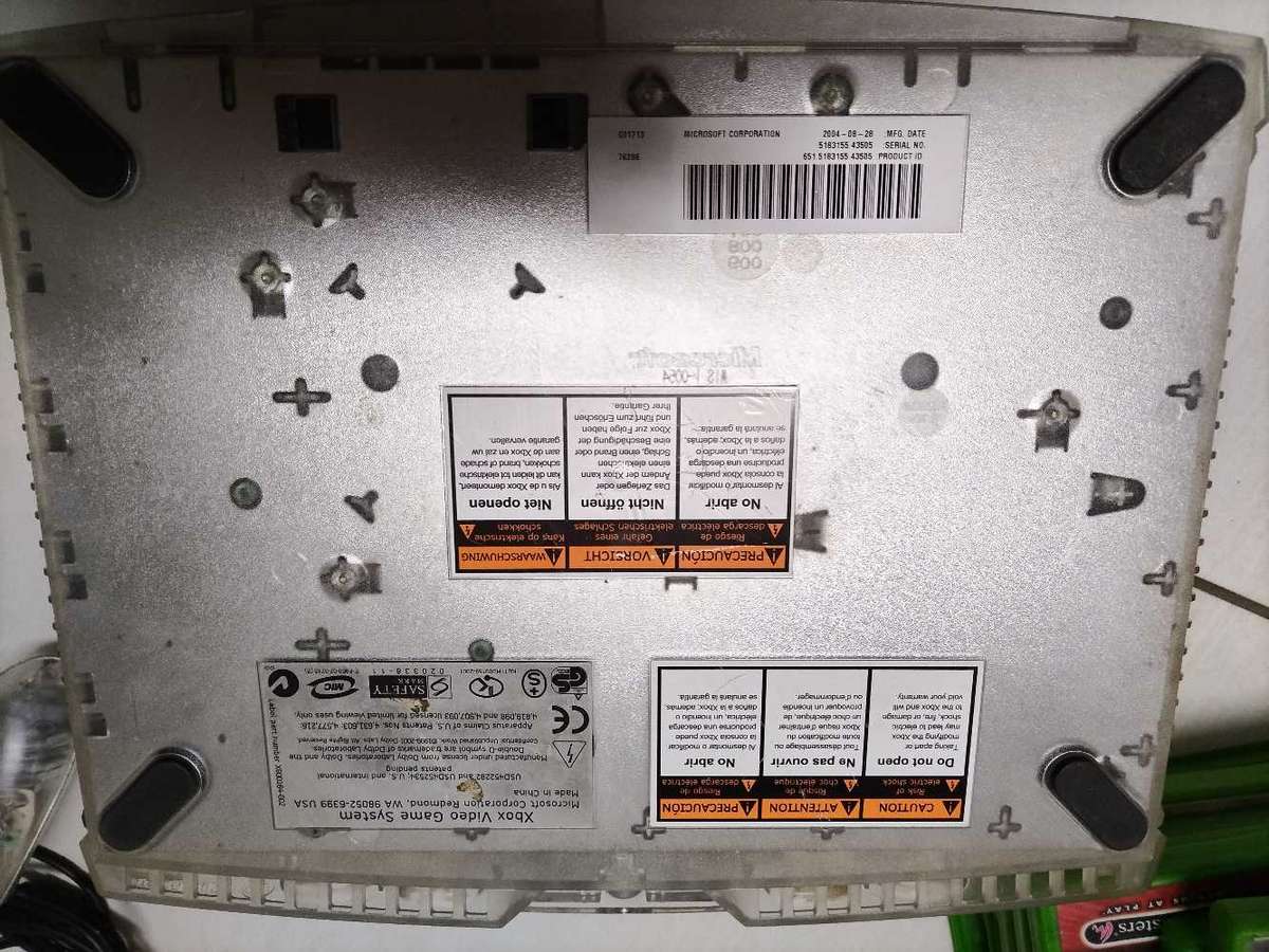 OG Xbox Crystal unopened