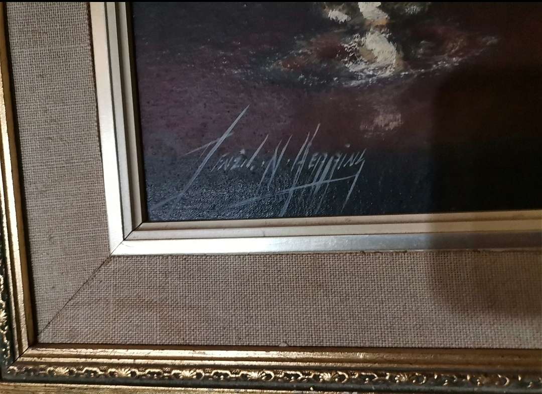 Stunning Original Oil Painting By SA Artist Denzil.N Herring