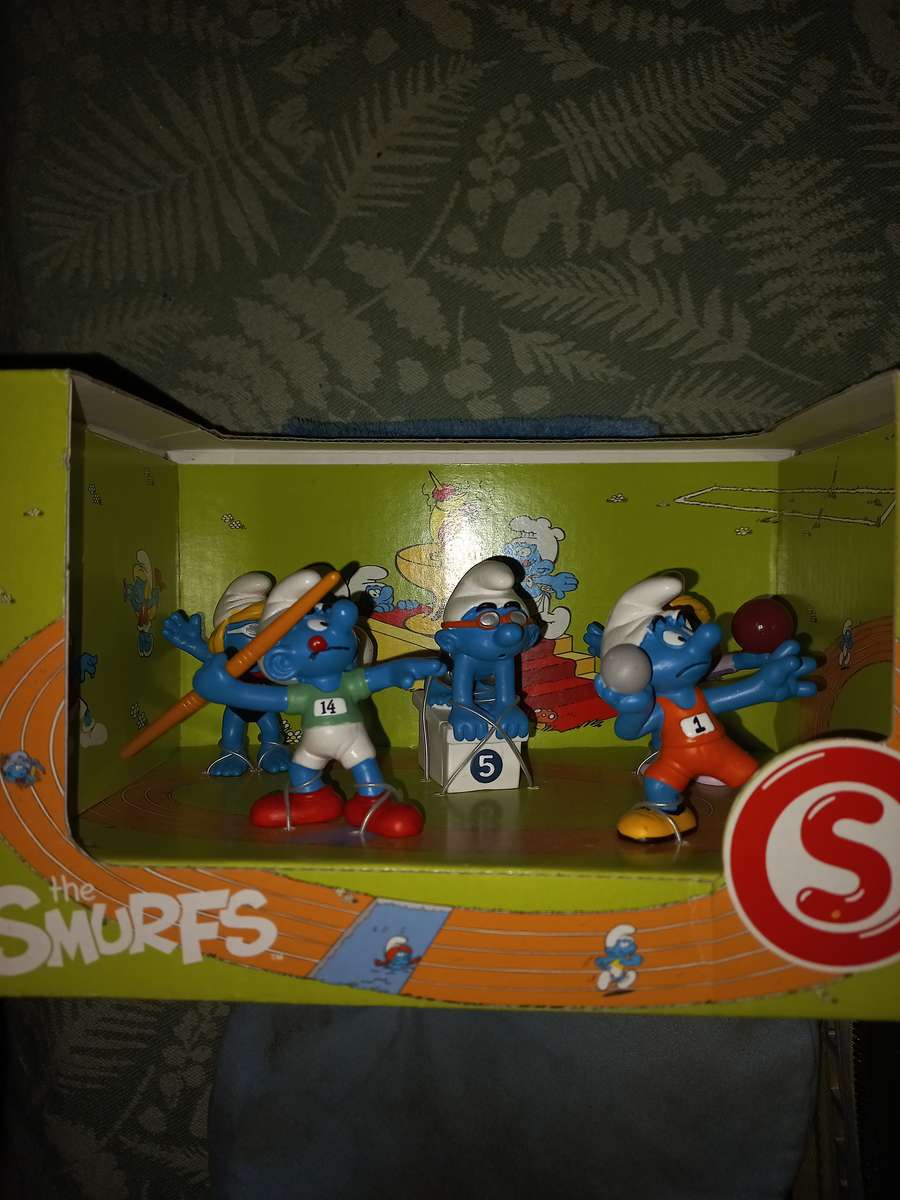 The smurfs 2nd set Olympics ×5