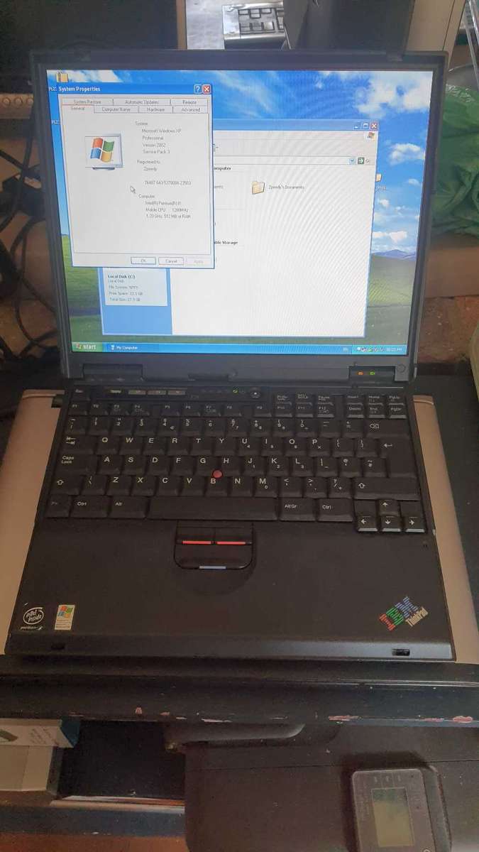 IBM pentium 3 laptop