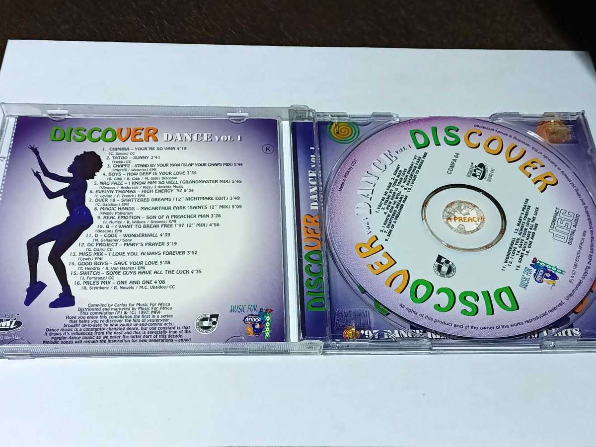 Discover Dance vol 1 ,cd
