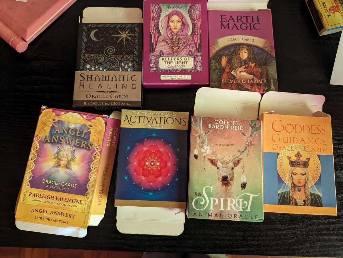 SALE!!! New pics added 15-20 Miniature version of popular Tarot decks