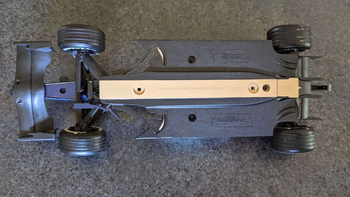 Hot wheels Renault R27 2007 Fisichella F1 car