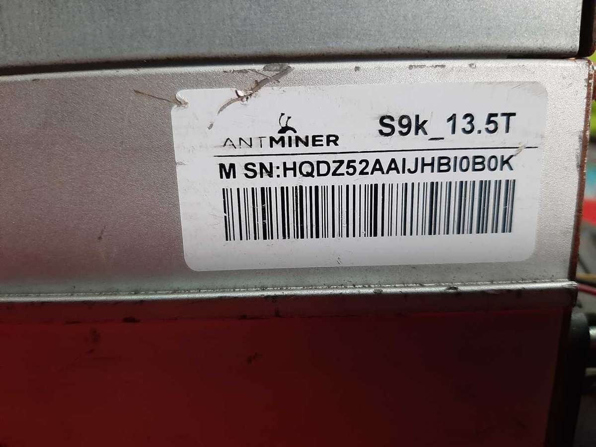 S9k 17th bitcoin antminer with upgrade firmware, plug and play
