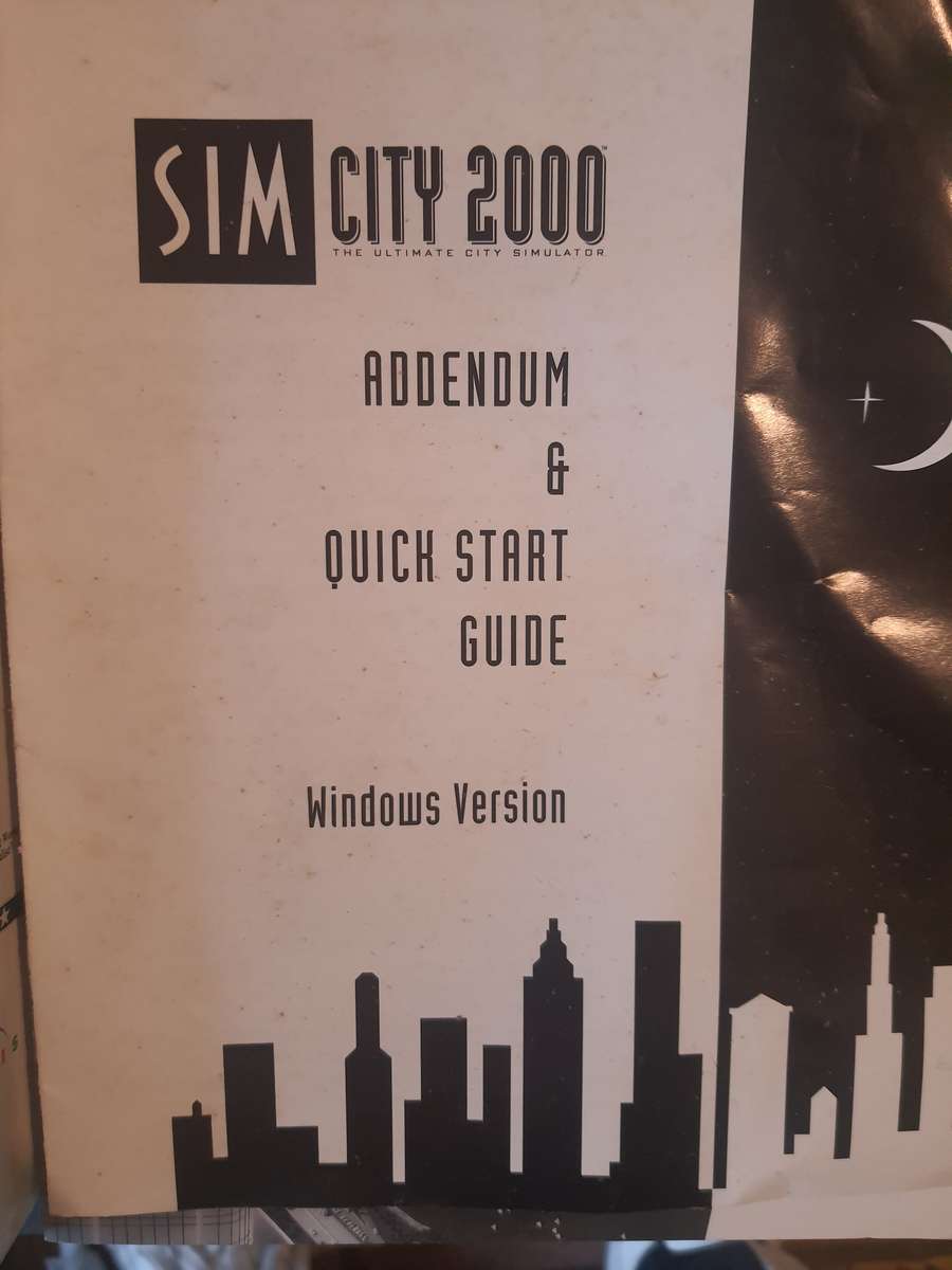 Sim City 2000 - Floppy Disc PC Game