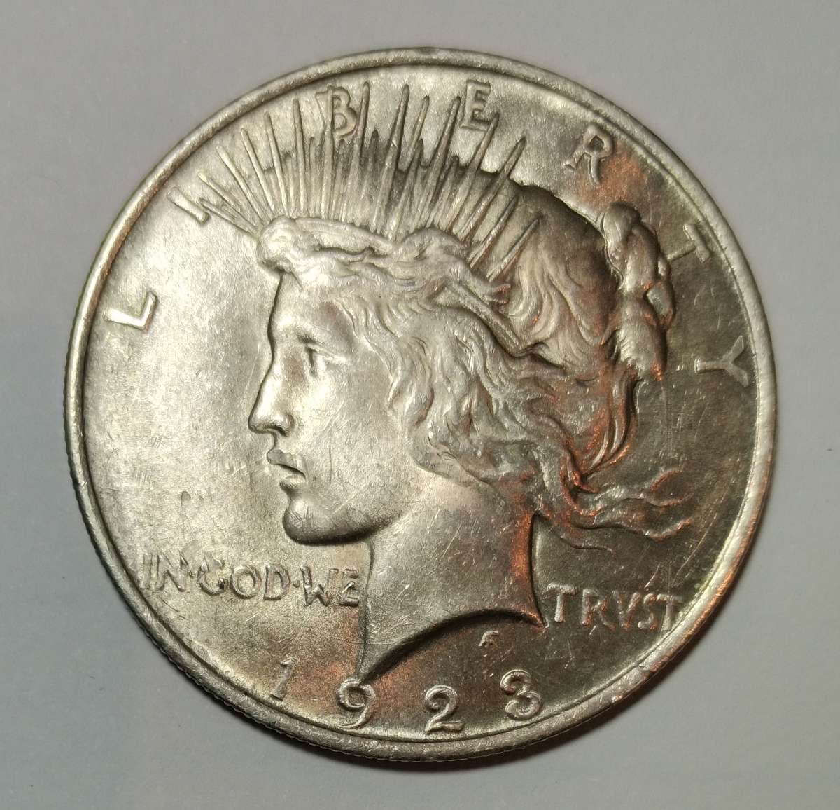 1923 US Silver 1 Dollar (Peace)