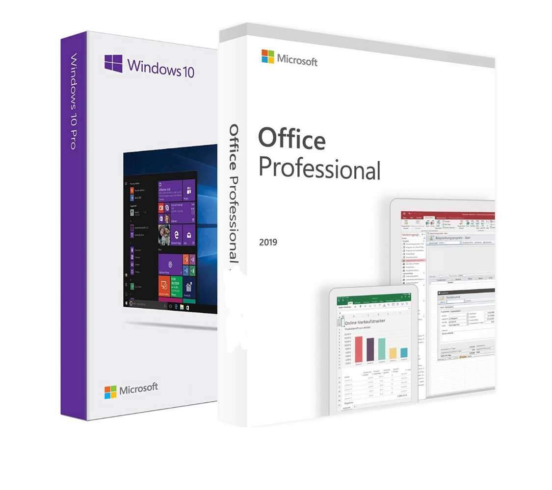 Windows 10 Pro + Office Pro 2019