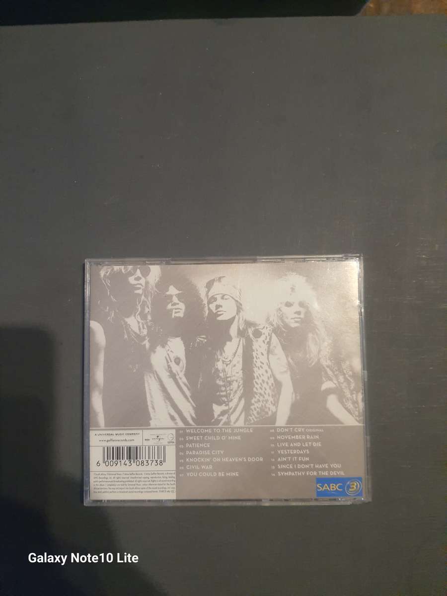 Guns n roses greatest hits cd