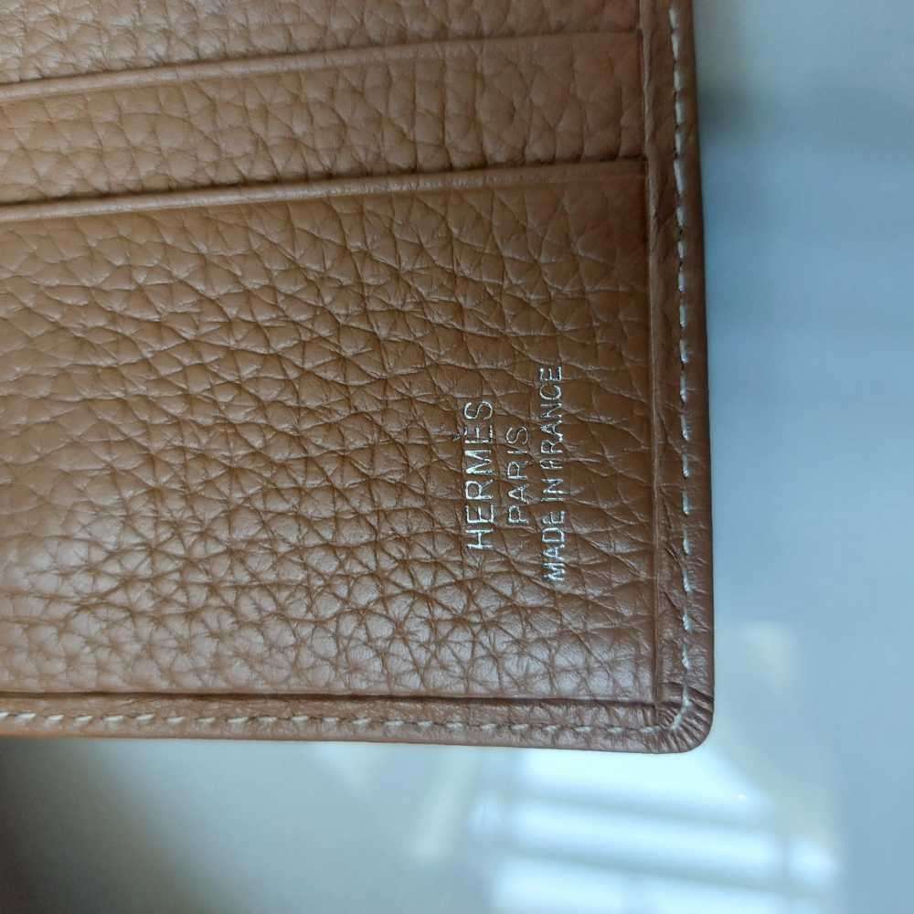 Hermes Genuine Leather Dogon Wallet