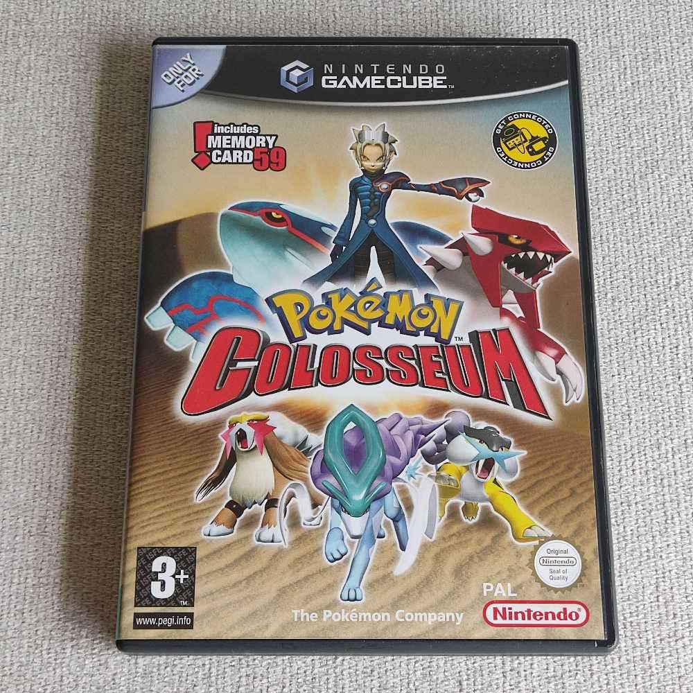 Pokémon Colosseum Nintendo GameCube +Memory card PAL