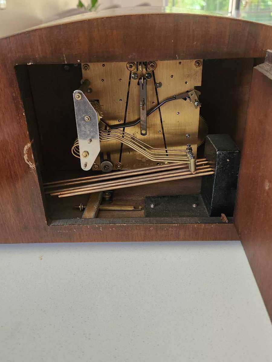 Mantel Clock KEW Art Deco Large Chiming (no winder)