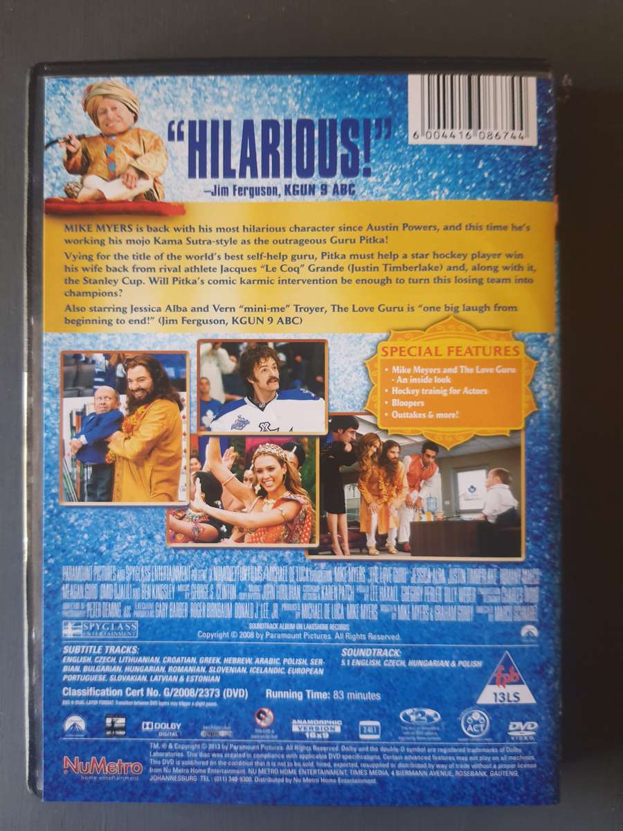 The love guru dvd