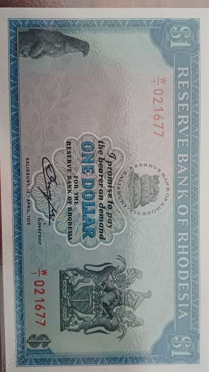 1978 UNC 63 REPLACEMENT ONE Dollar note