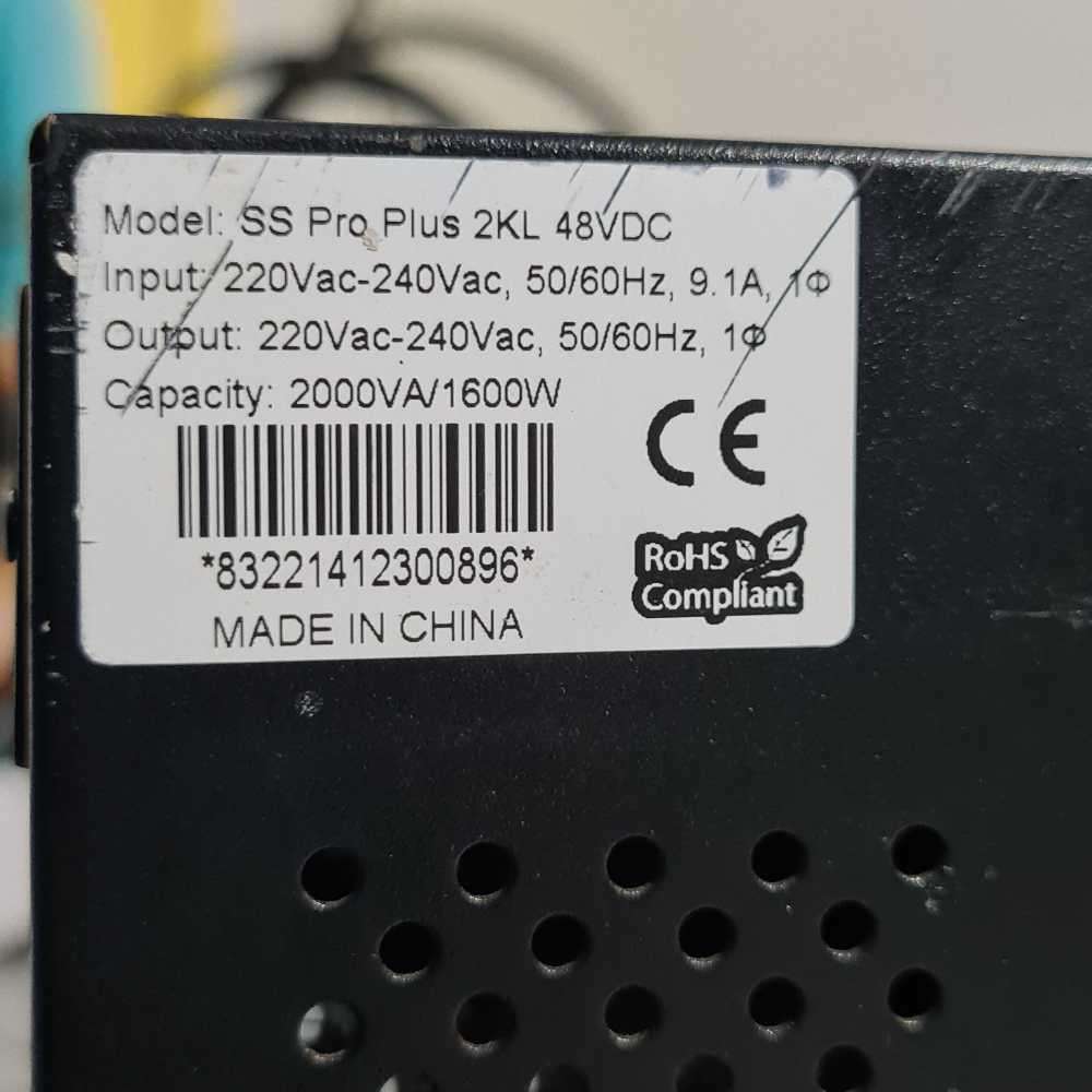 Power backup. With flexibility to use your own external battery. UPS