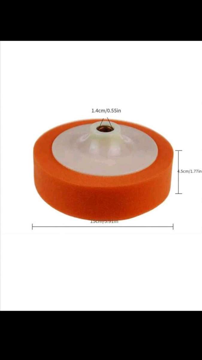 6" Flat Sponge Buffing Polishing Pad