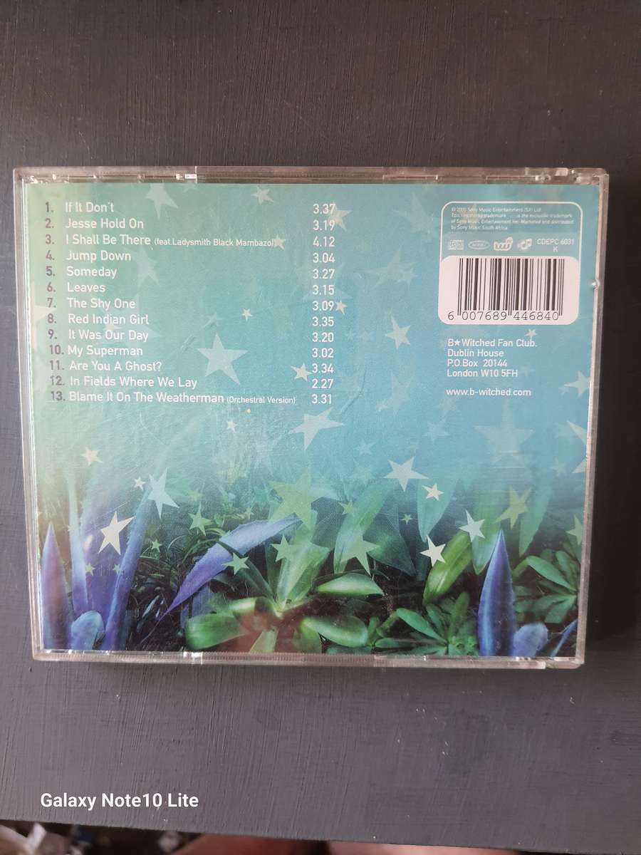 B*witched awake and breathe cd