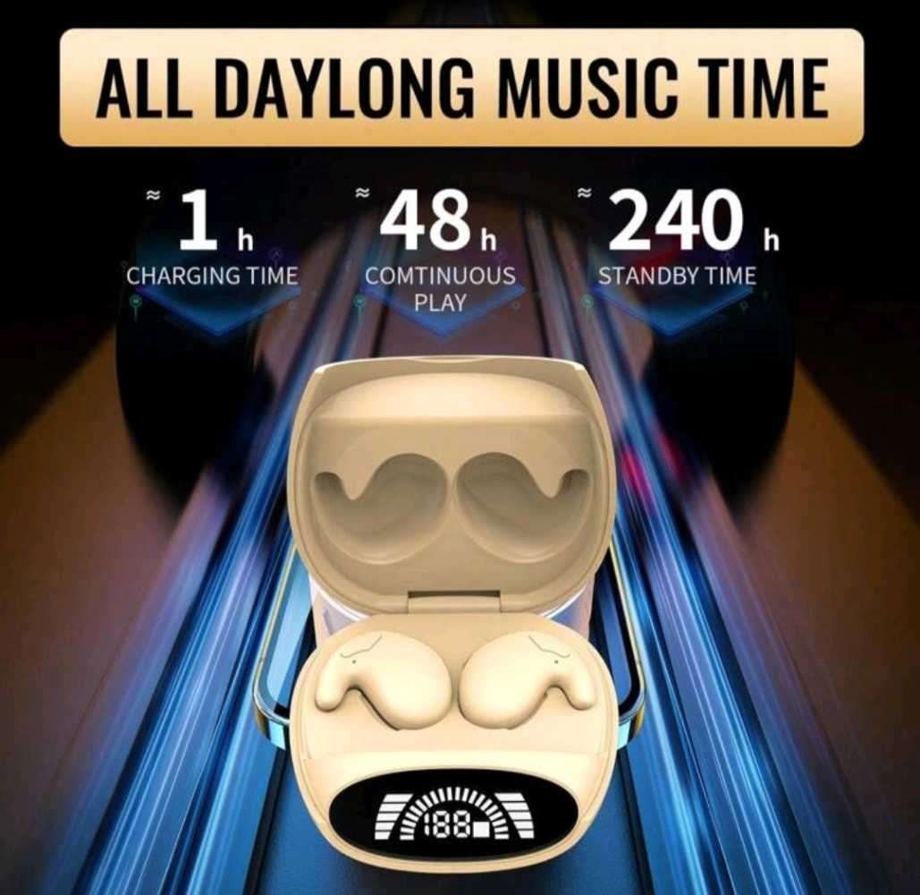 Sleep Wireless Earphones - WHITE