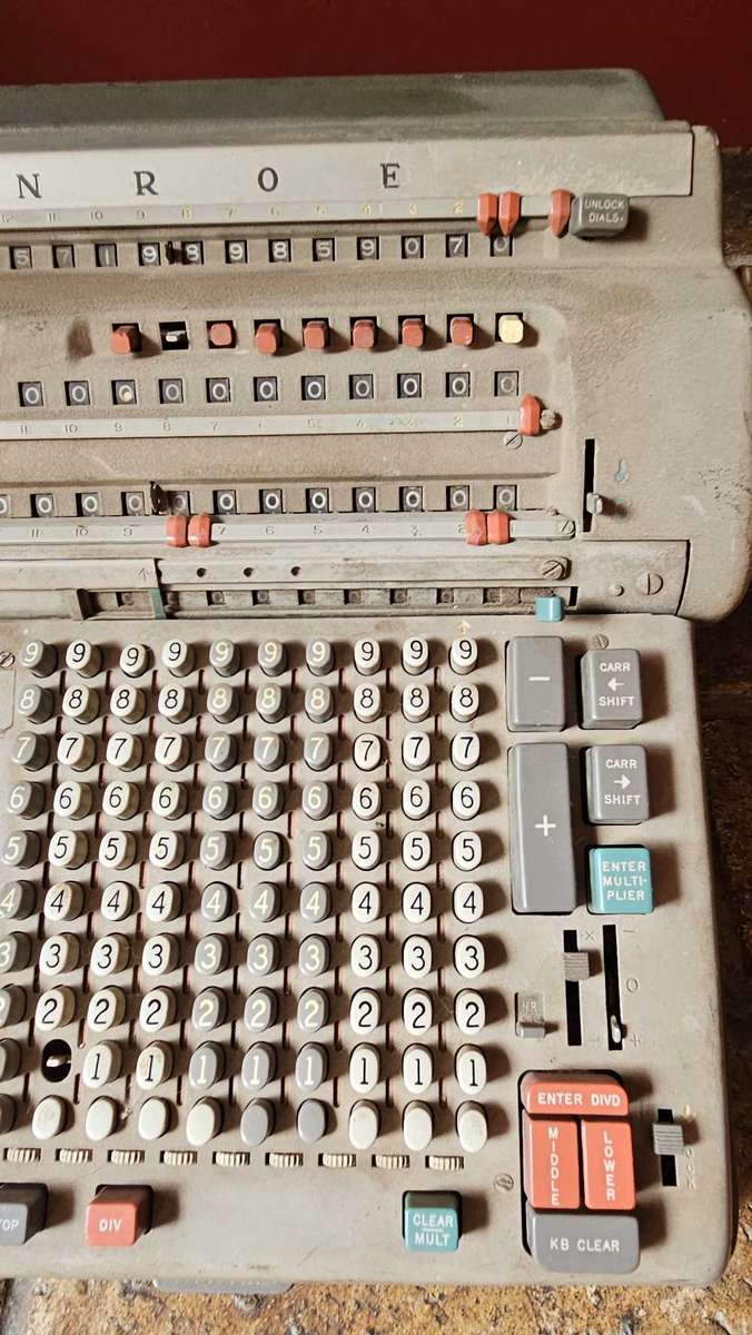 Vintage Monroe Calculating machine