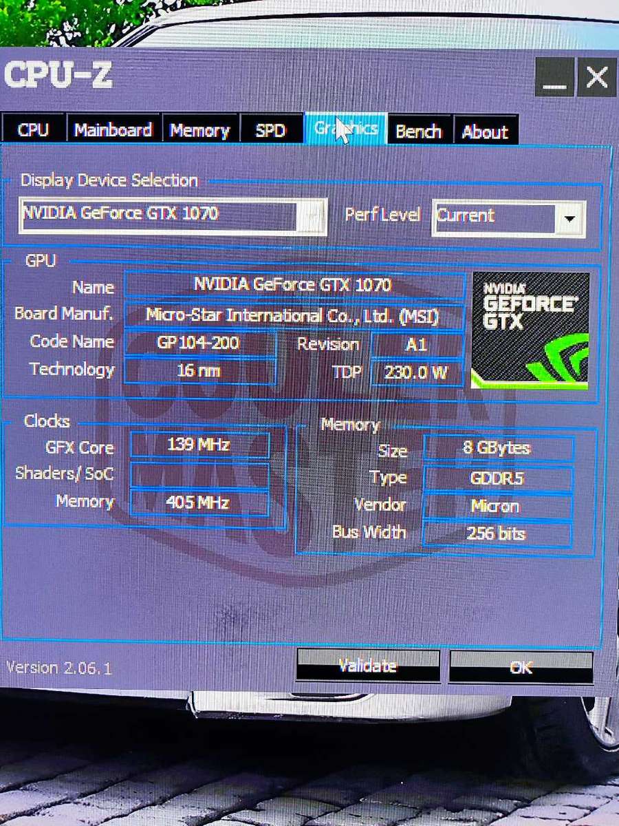 MSI GAMING X TWIN FROZR GTX 1070 8GB GDDR5