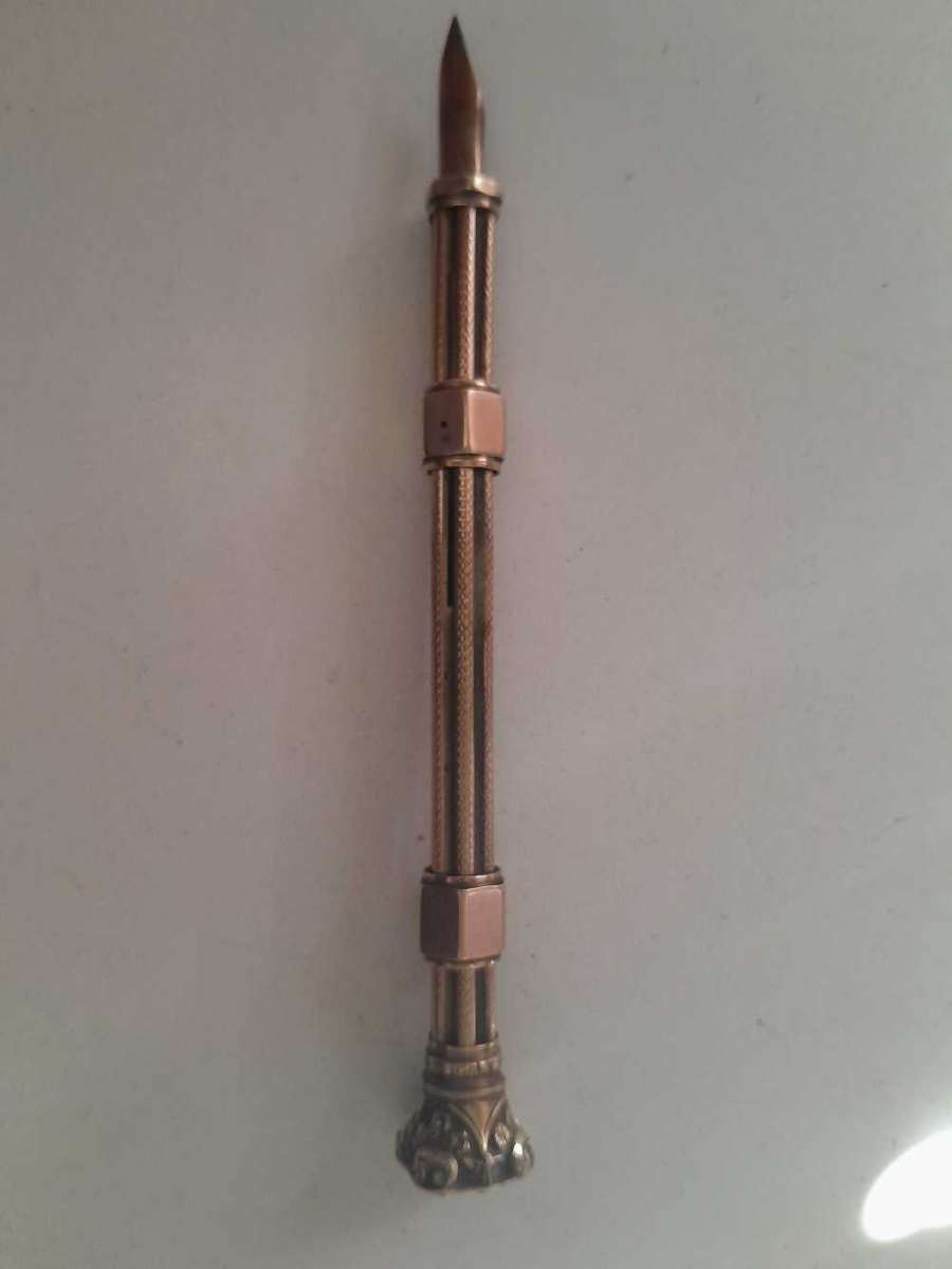 Vintage Diamond no 2 pointed with pencil