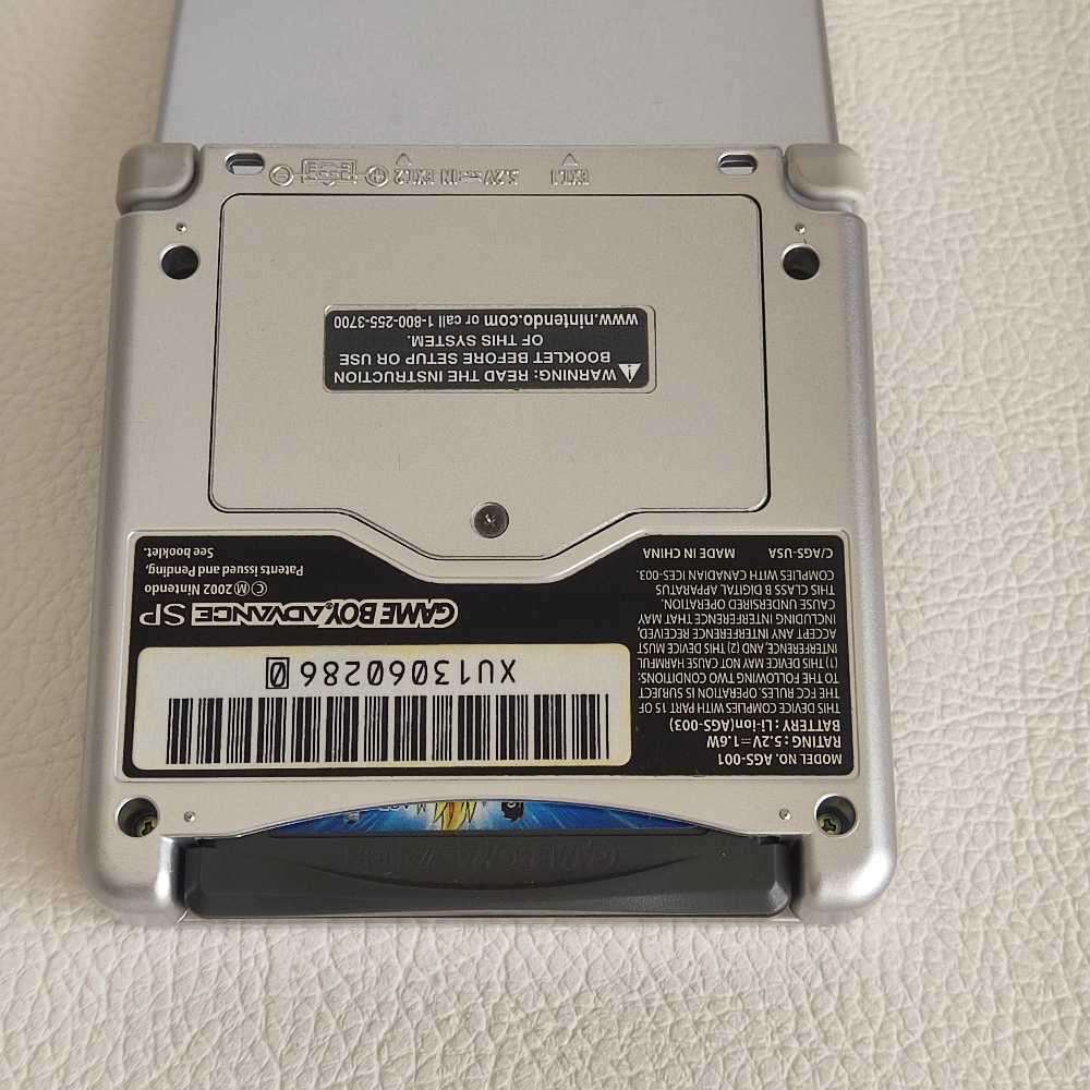 Gameboy Advance SP Console + Original Charger AGS 001