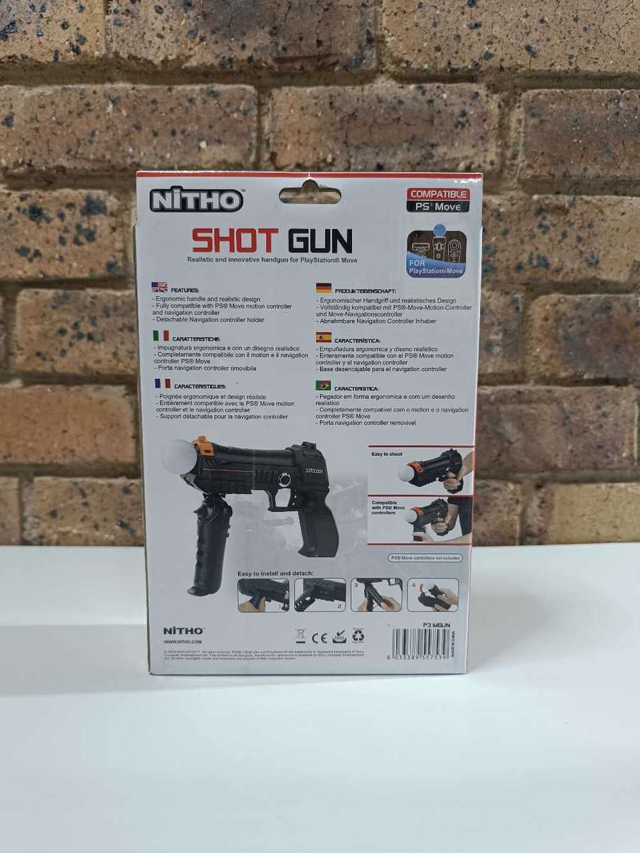 Nitho Shot Gun For Playstation Move Controller - Ps3