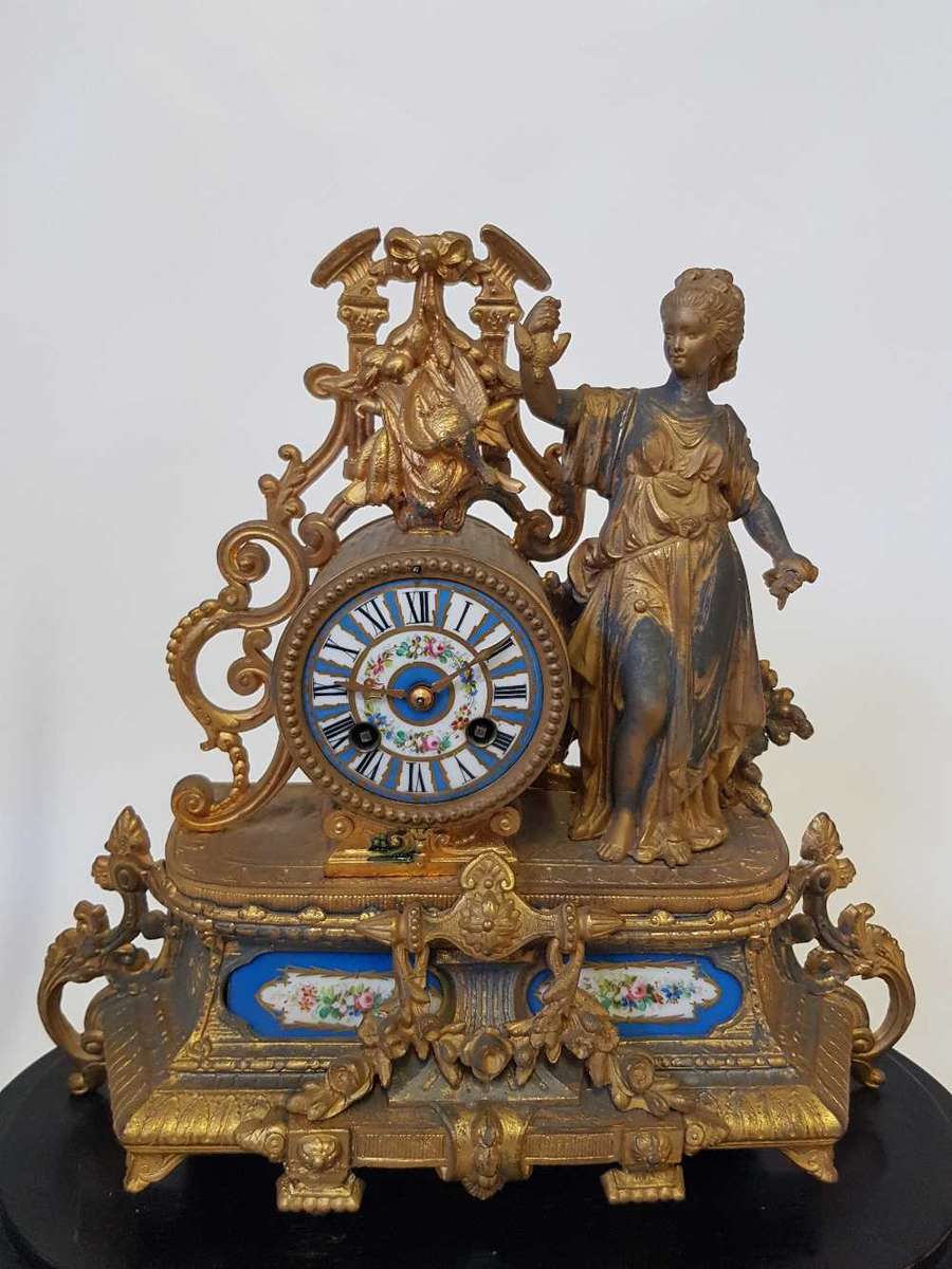 Antique French style clock
