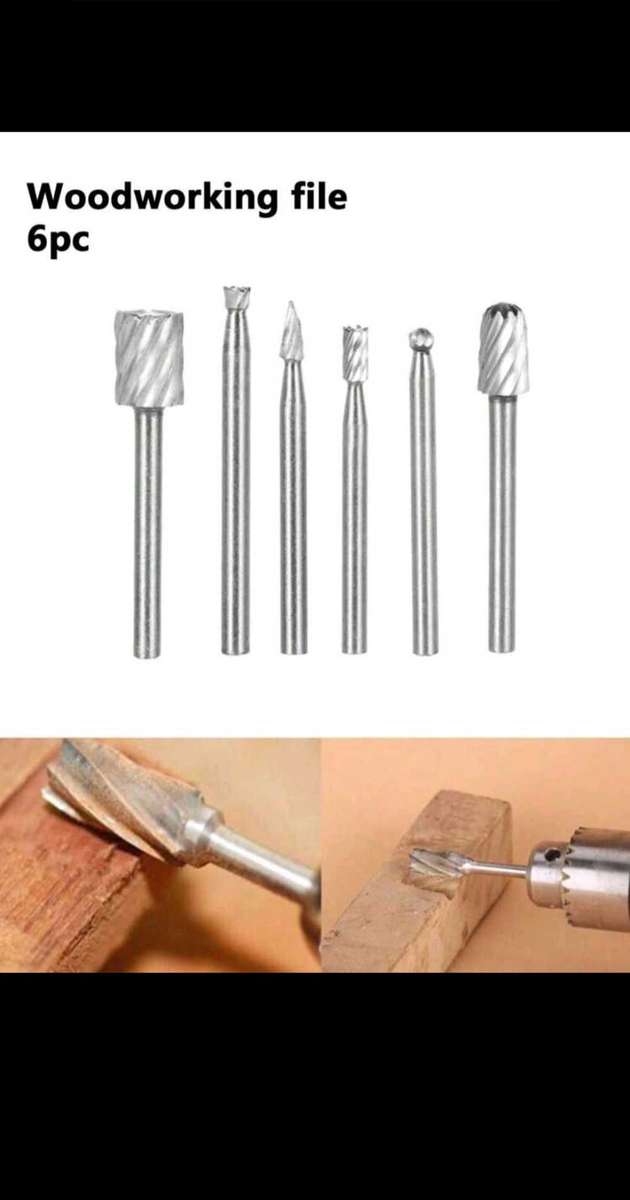 6pcs Rotary File Set