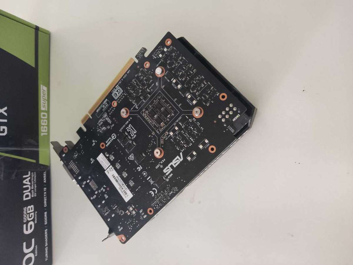 Asus Phoenix GTX1660 Super 6GB GDDR6 Graphics card**HDMi**8 Pin PCI Power needed