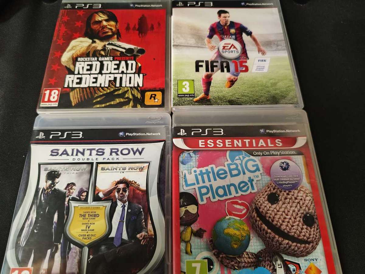 Ps3 console bundle  garnet red Playstation3  500gb