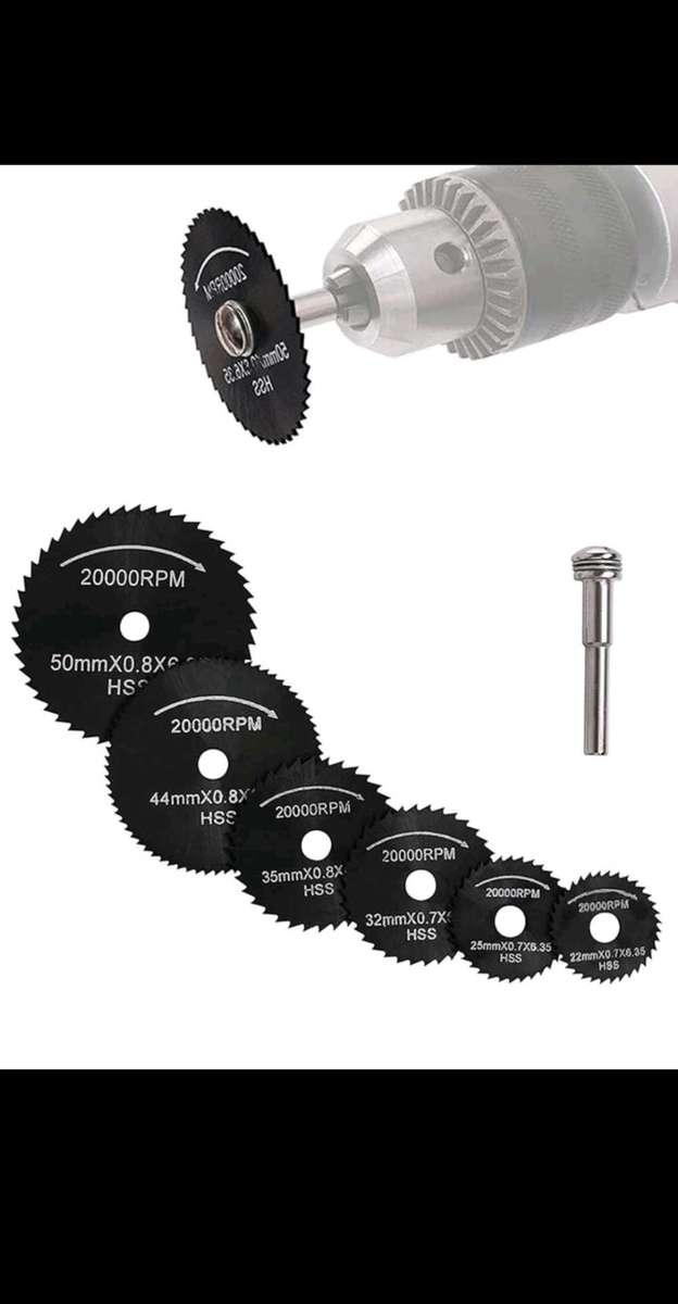 7PCS/SET HSS Circular Saw Blade