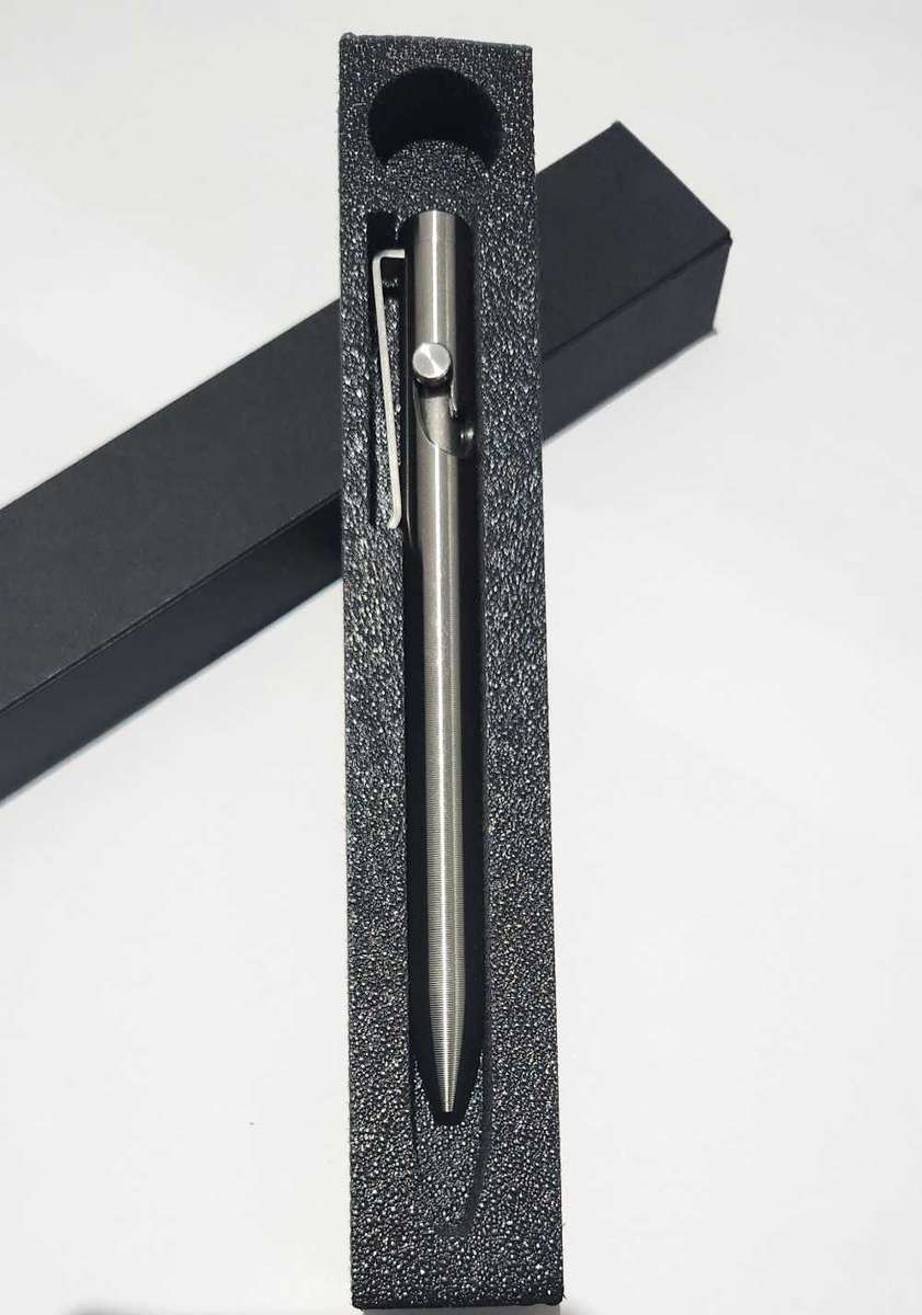 Tactile Turn Titanium pen
