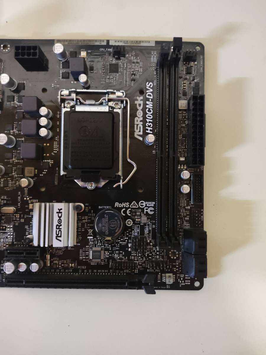 9th/8th gen ITX Motherboard**ASRock H310CM-DVS**Working Great