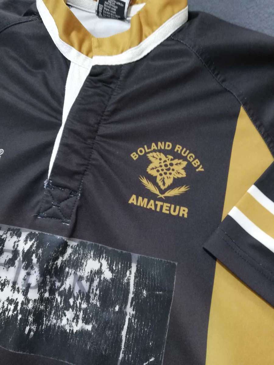Boland Amateur Rugby Jersey Matchworn no 8 Size XXL