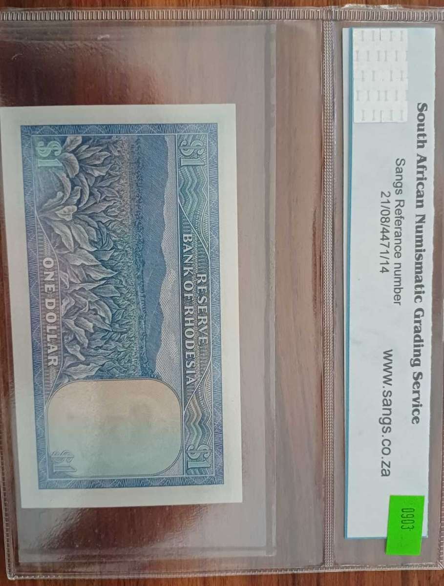 1978 UNC 63 REPLACEMENT ONE Dollar note