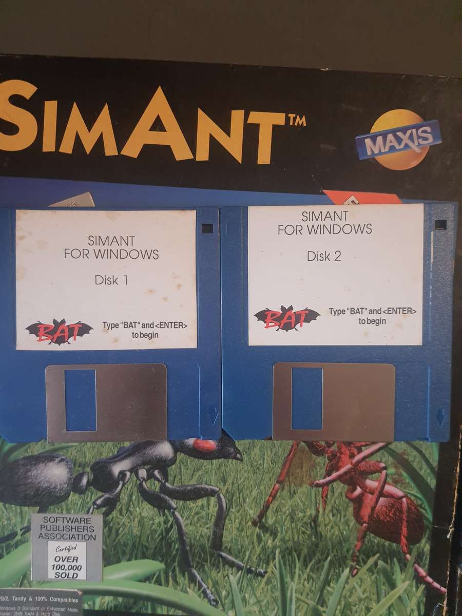 Sim Ant - Floppy Disc PC Game