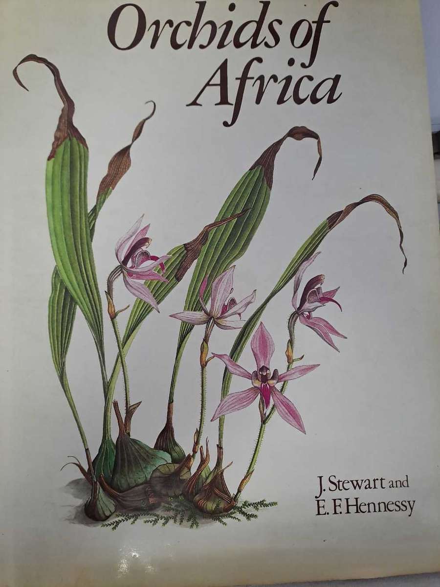 ORCHIDS OF AFRICA. By J Stewart & E Hennessy