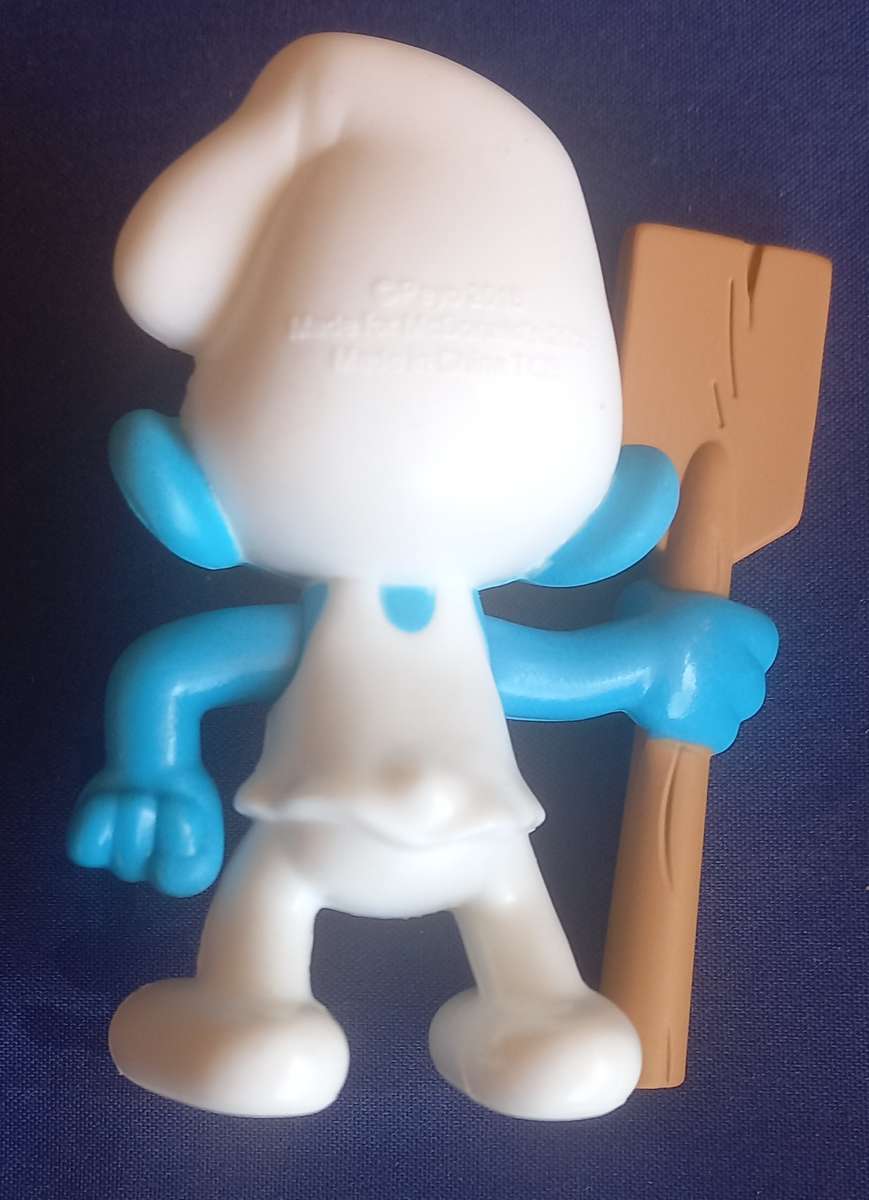 McDonalds toy - smurf