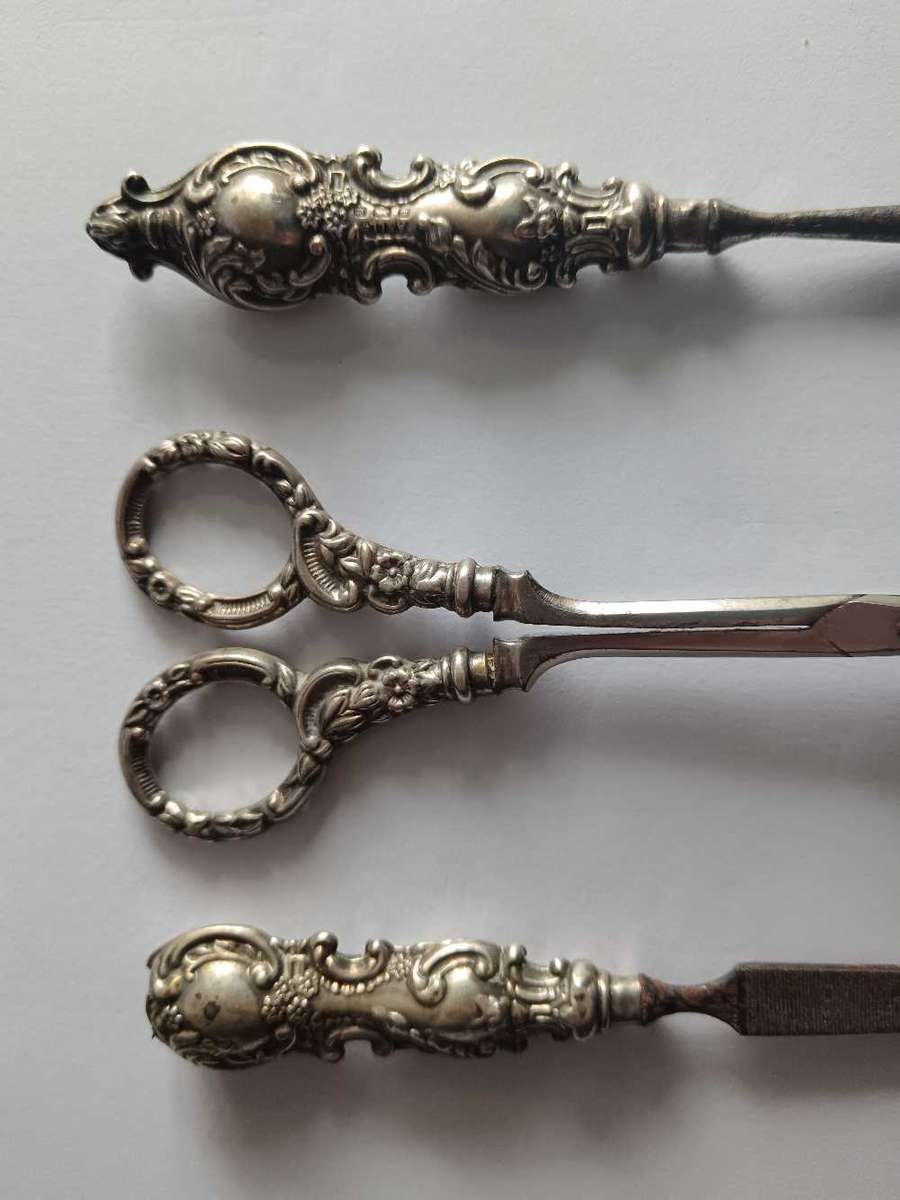 Silver Birmingham Manicure Set