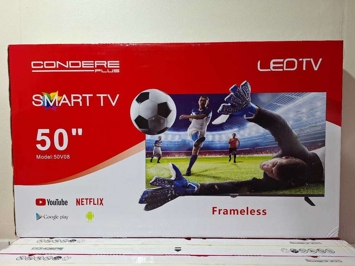 Condere 50 inch Frameless Smart TV -High Defination
