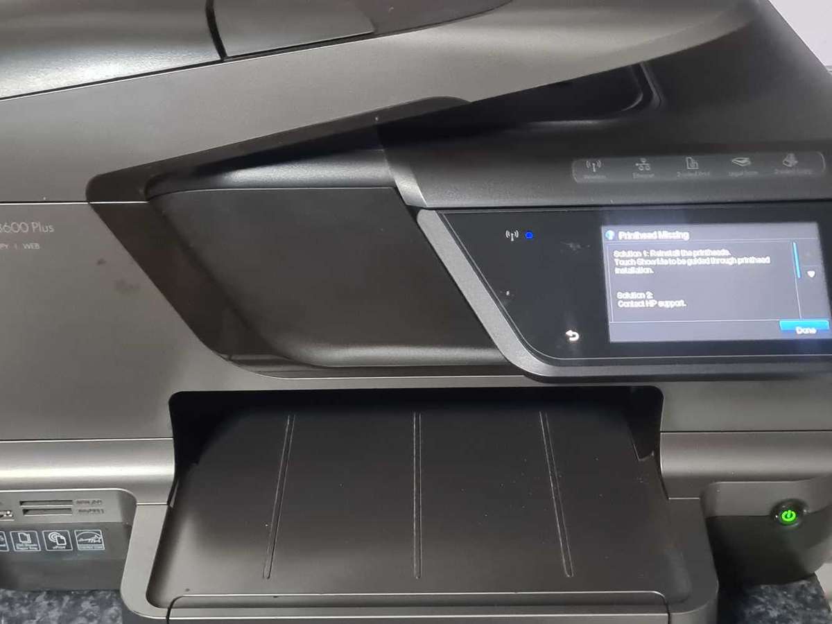 HP officejet pro 8600 (read)