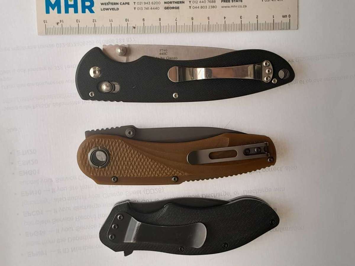 Enlan, Firebird and Kaliber. Large folders. New Condition.