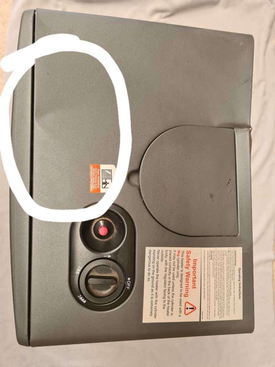 Cadac - 3 Panel Gas Heater