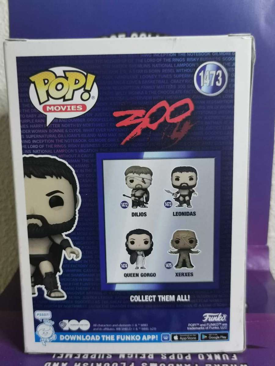 Leonidas Funko - Pop Movies - WB100
