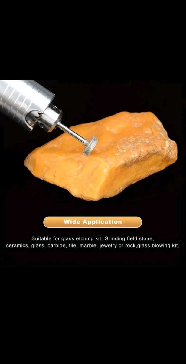 50pcs Diamond Coated Grinding Head Grinding Burrs