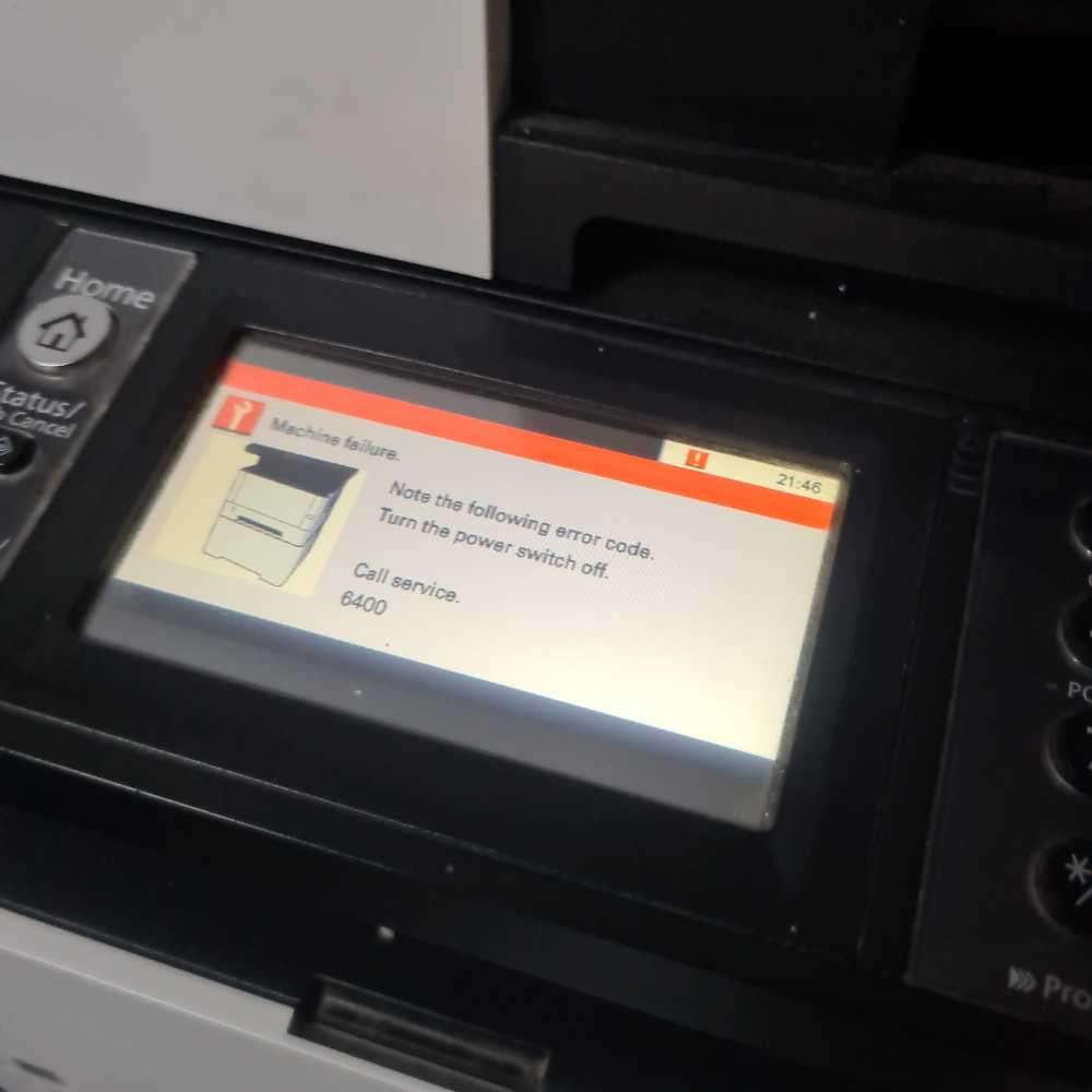 triumph adler p-4026iw printer. (to fix)