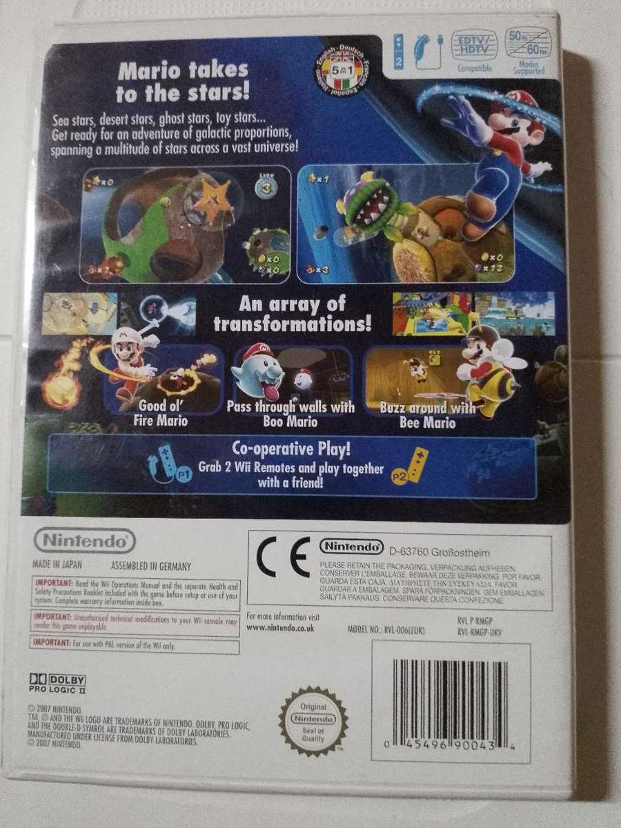 Super Mario Galaxy for Nintendo Wii