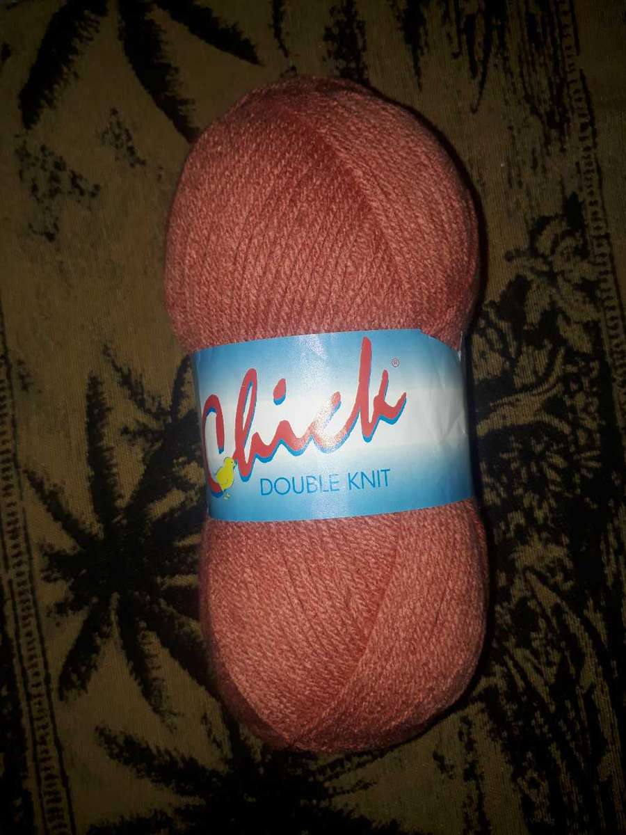 CHICK  100G DOUBLE KNIT COL 054 CORAL ROSE