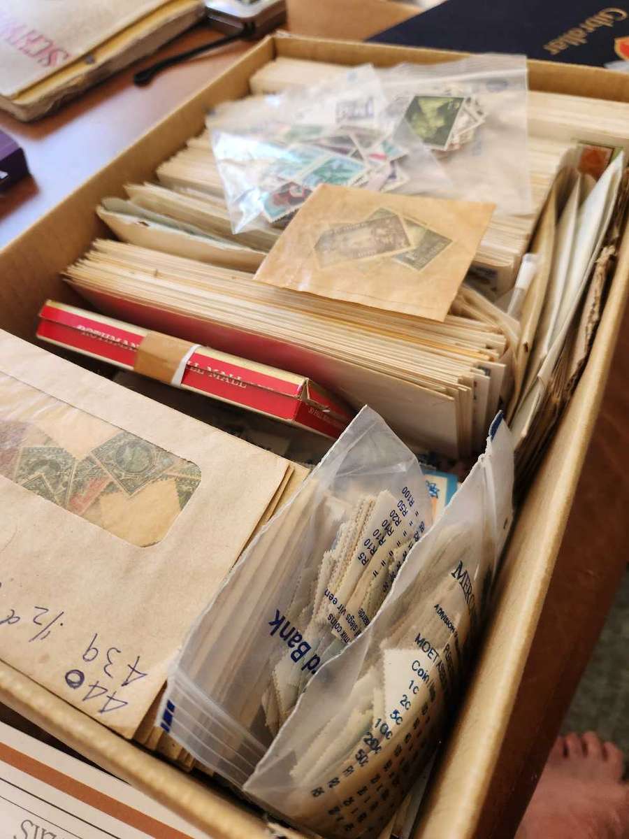 Mystery Stamp Box - crammed with goodies!!